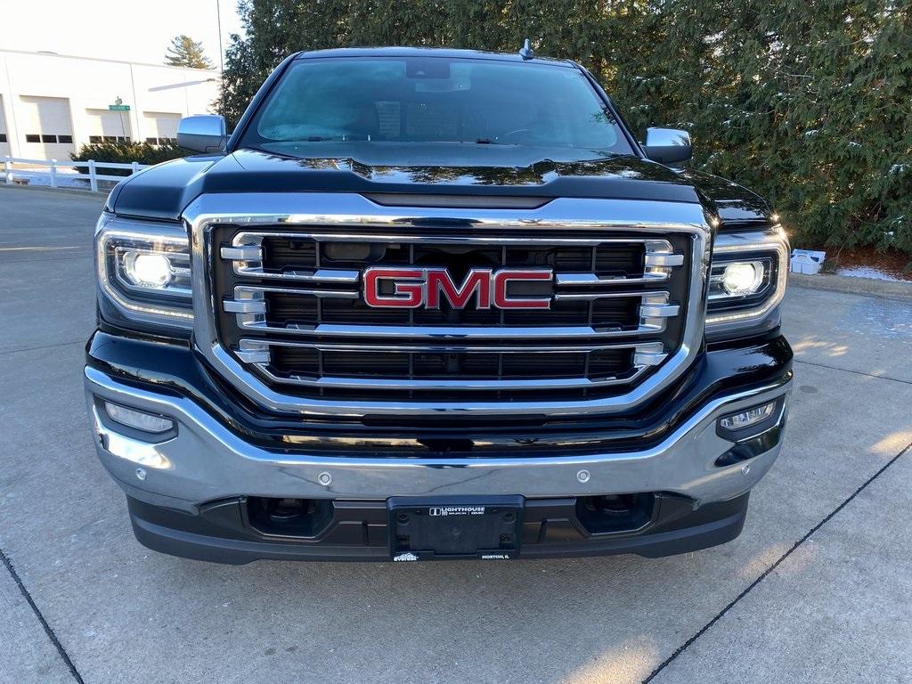 Used 2018 GMC Sierra 1500 SLT with VIN 3GTU2NEJ8JG470087 for sale in Morton, IL