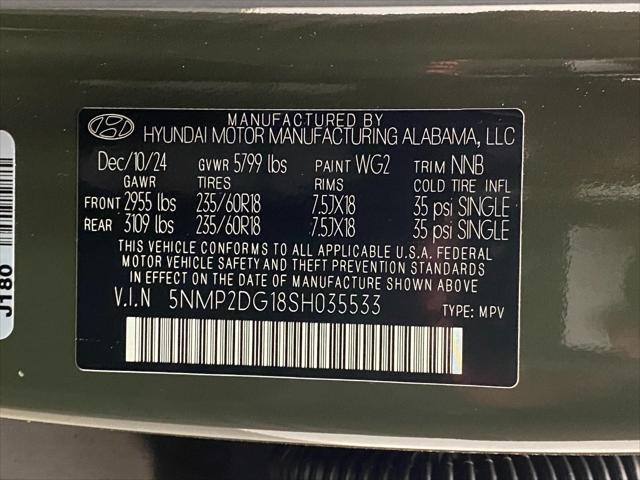 2025 Hyundai SANTA FE Hybrid Vehicle Photo in Appleton, WI 54913