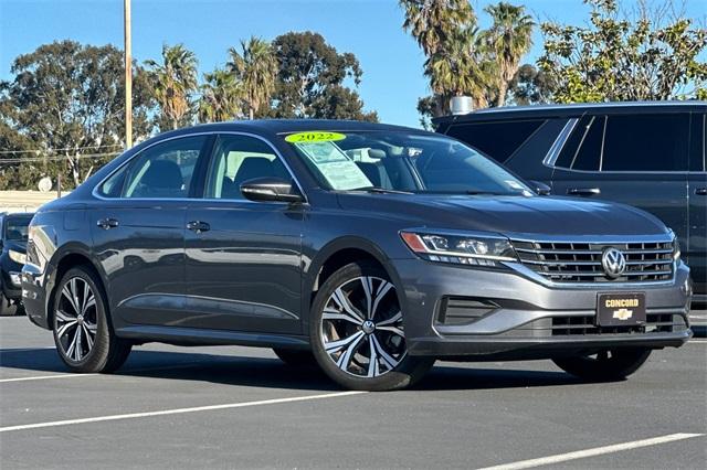 Used 2022 Volkswagen Passat SE with VIN 1VWSA7A37NC008803 for sale in Concord, CA