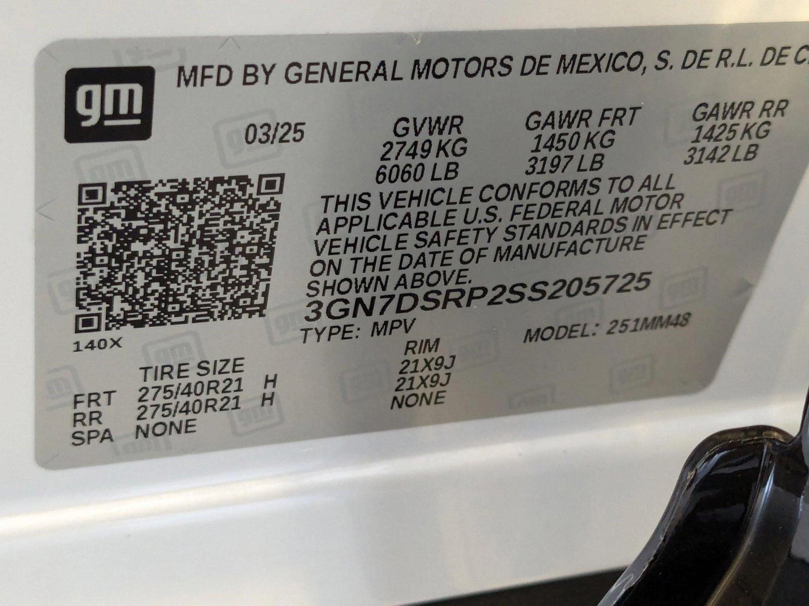 2025 Chevrolet Equinox EV Vehicle Photo in MIAMI, FL 33134-2699