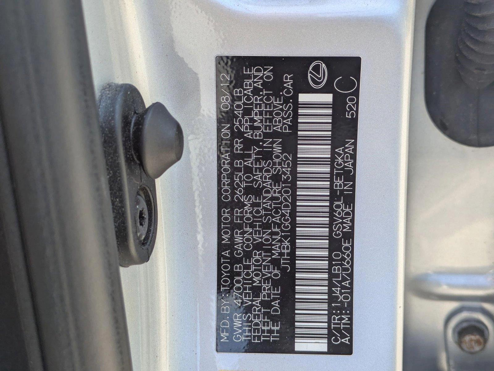 2013 Lexus ES 350 Vehicle Photo in Sarasota, FL 34231