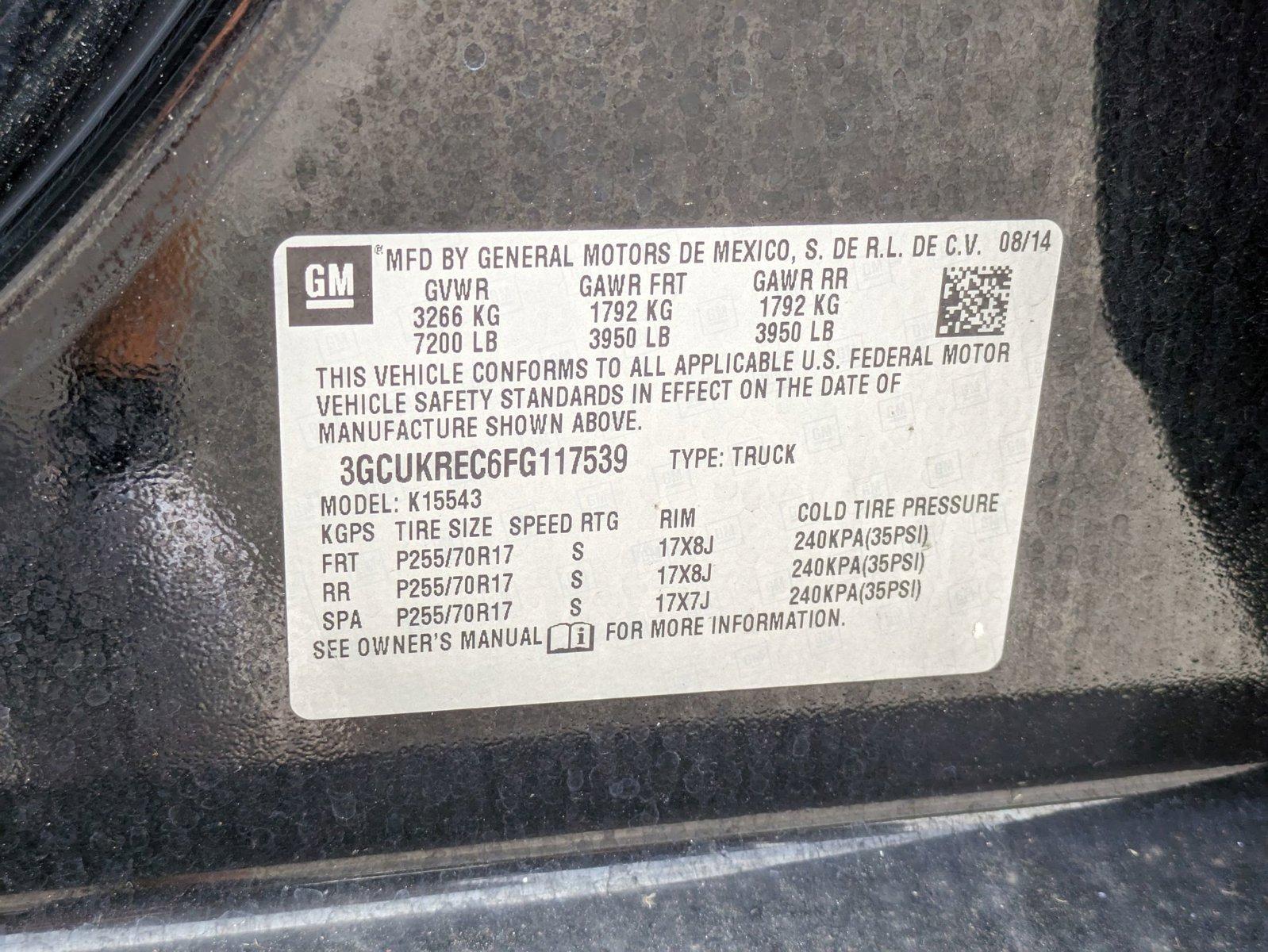 2015 Chevrolet Silverado 1500 Vehicle Photo in ORLANDO, FL 32812-3021
