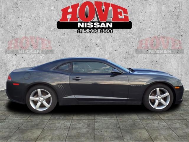 Used 2014 Chevrolet Camaro 2LT with VIN 2G1FG1E33E9242804 for sale in Bradley, IL