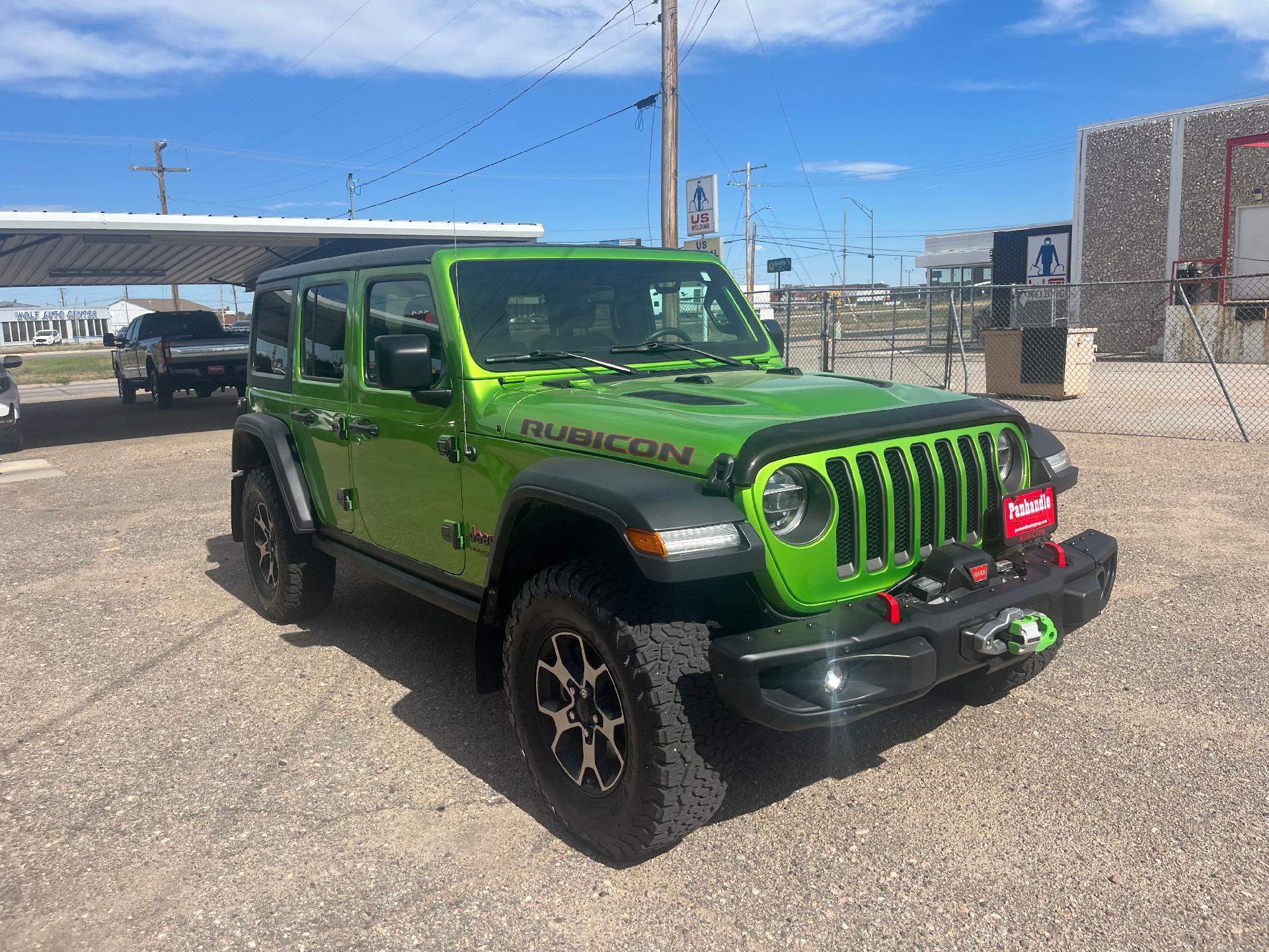 Used 2018 Jeep All-New Wrangler Unlimited Rubicon with VIN 1C4HJXFG3JW265815 for sale in Sidney, NE