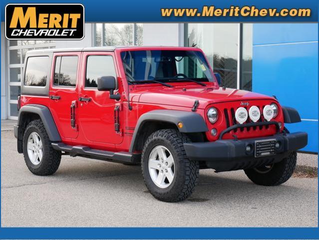 2017 Jeep Wrangler Unlimited Vehicle Photo in MAPLEWOOD, MN 55119-4794