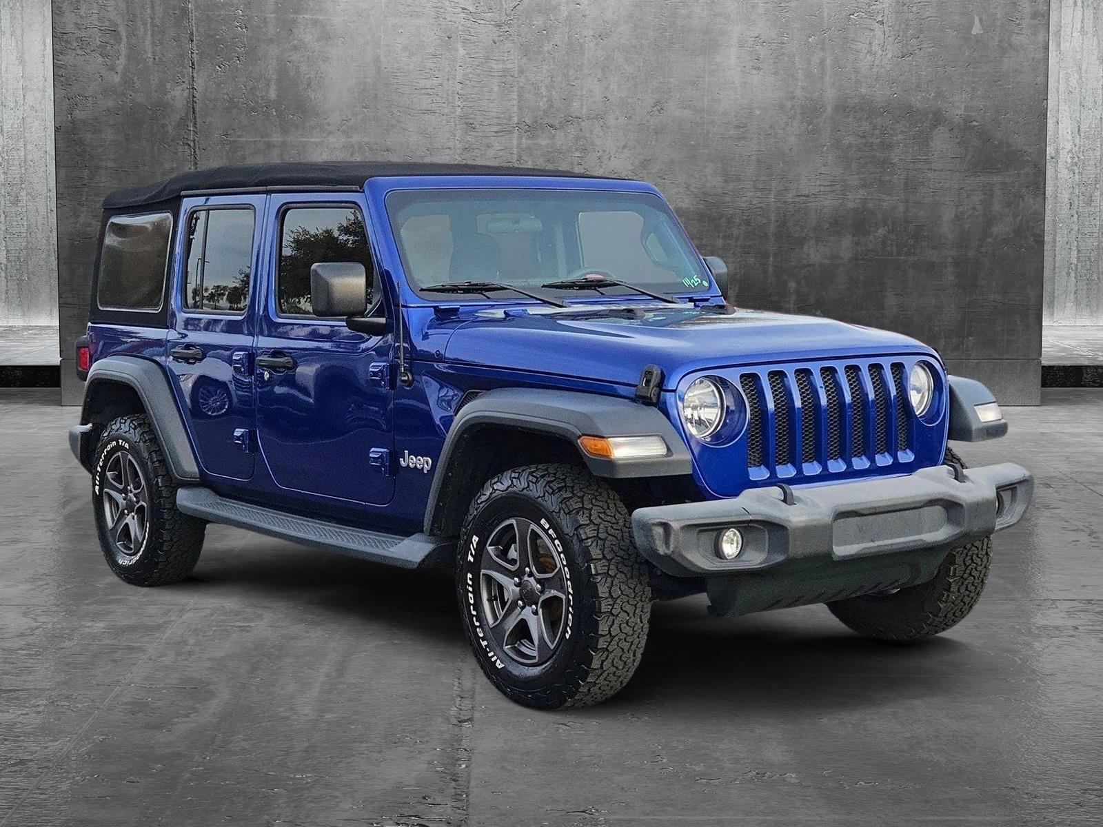 2018 Jeep Wrangler Unlimited Vehicle Photo in MESA, AZ 85206-4395