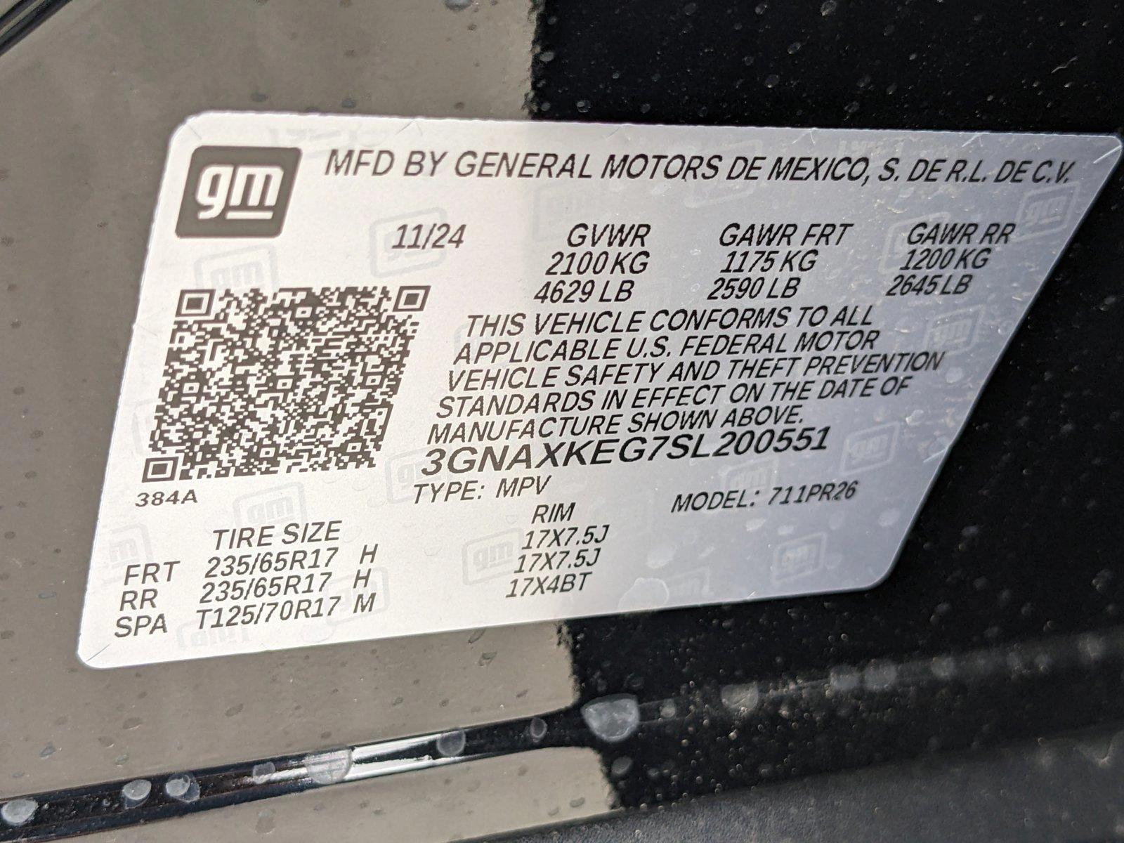 2025 Chevrolet Equinox Vehicle Photo in MIAMI, FL 33172-3015