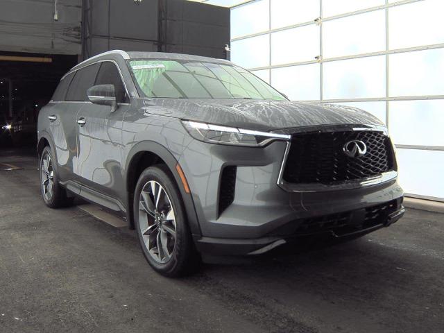 Certified 2023 INFINITI QX60 LUXE with VIN 5N1DL1FR1PC353582 for sale in Dallas, TX