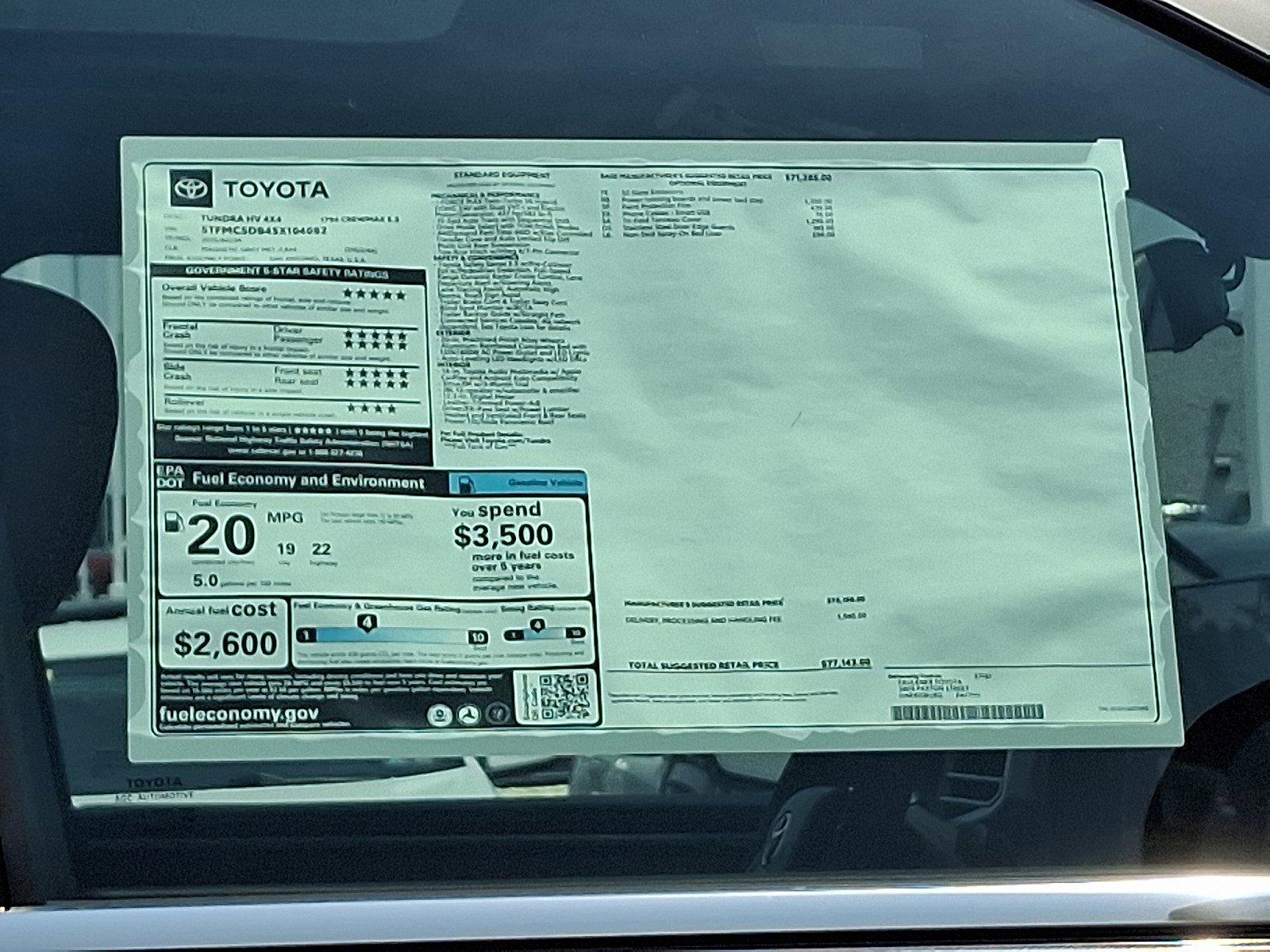 2025 Toyota Tundra 4WD Vehicle Photo in Harrisburg, PA 17111