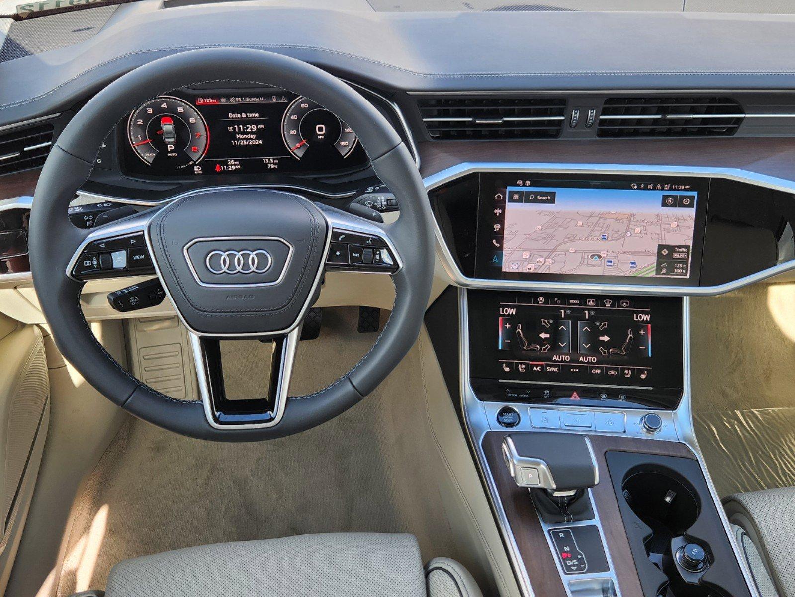 2025 Audi A6 Sedan Vehicle Photo in SUGAR LAND, TX 77478