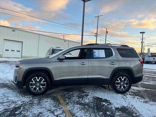 Used 2022 GMC Acadia SLE with VIN 1GKKNKL41NZ123706 for sale in Salem, OH