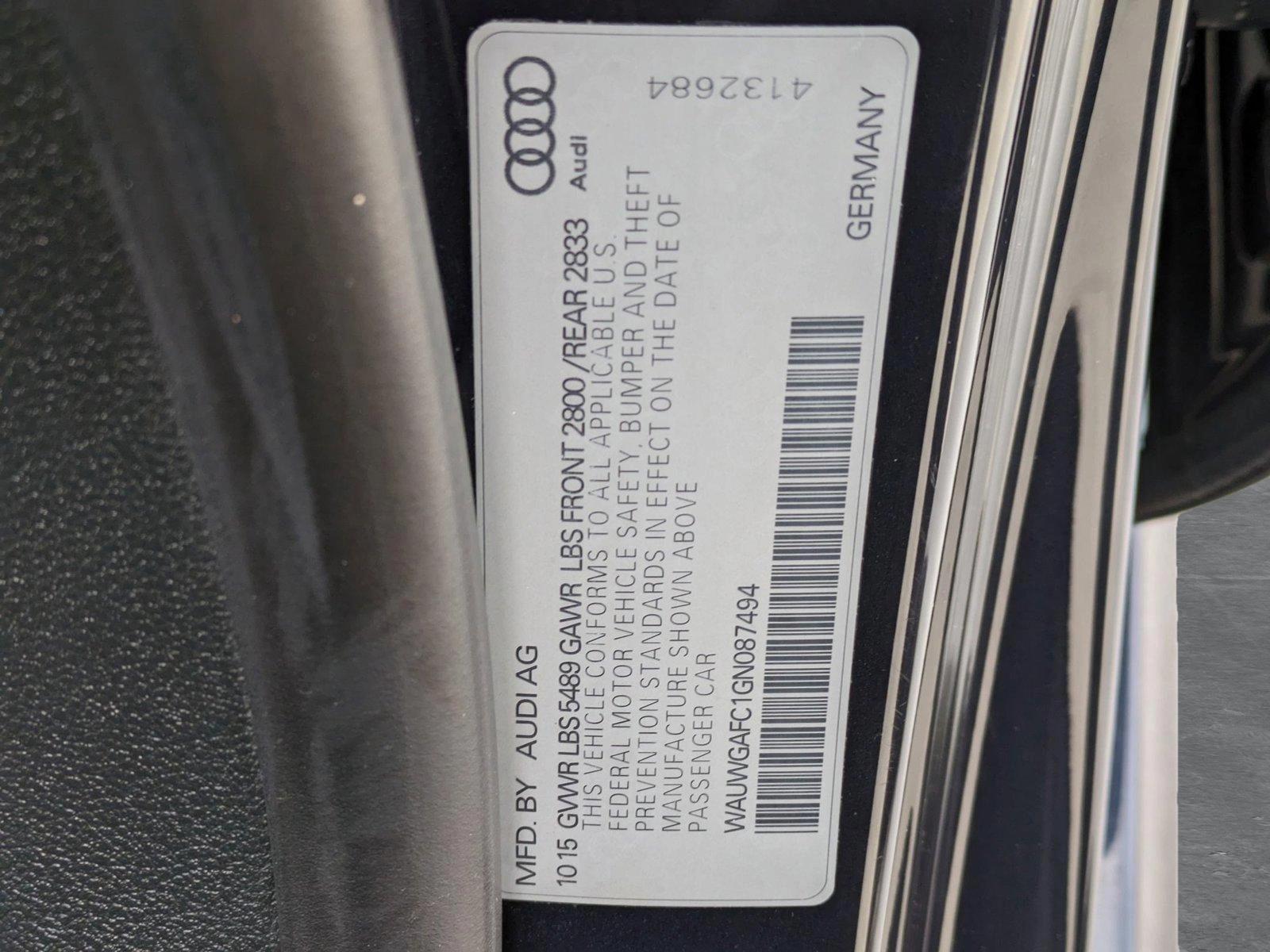 2016 Audi A7 Vehicle Photo in Rockville, MD 20852