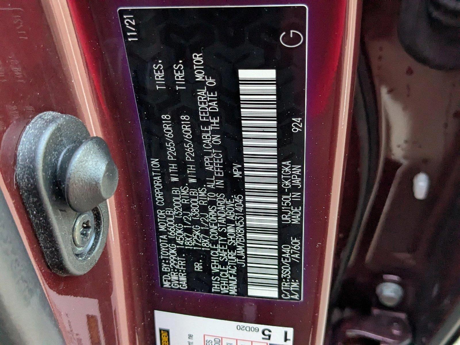 2022 Lexus GX 460 Vehicle Photo in West Palm Beach, FL 33417