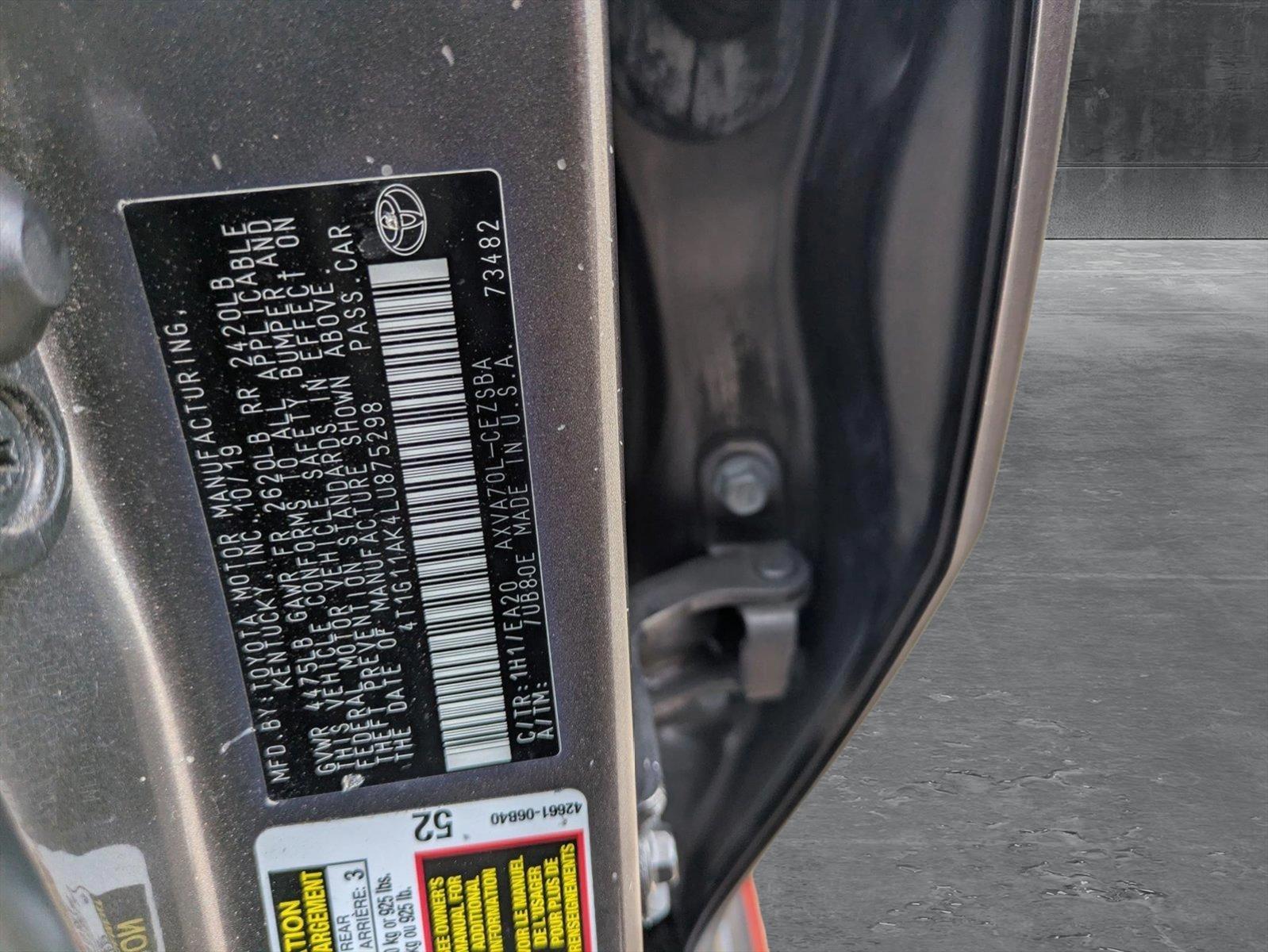 2020 Toyota Camry Vehicle Photo in Winter Park, FL 32792