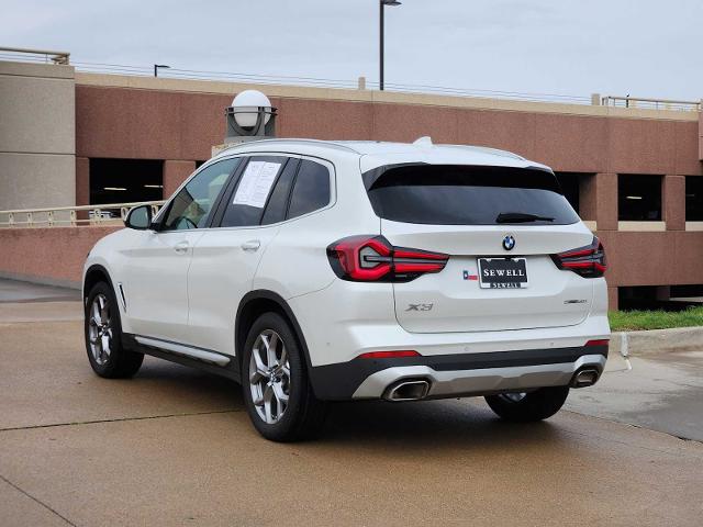 2023 BMW X3 sDrive30i Vehicle Photo in PLANO, TX 75024