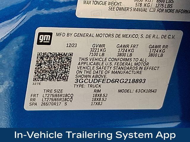 2024 Chevrolet Silverado 1500 Vehicle Photo in PAWLING, NY 12564-3219