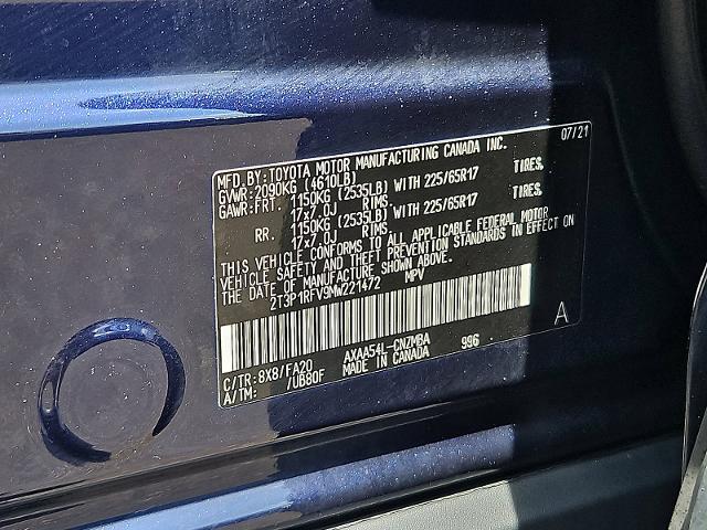 2021 Toyota RAV4 Vehicle Photo in TREVOSE, PA 19053-4984