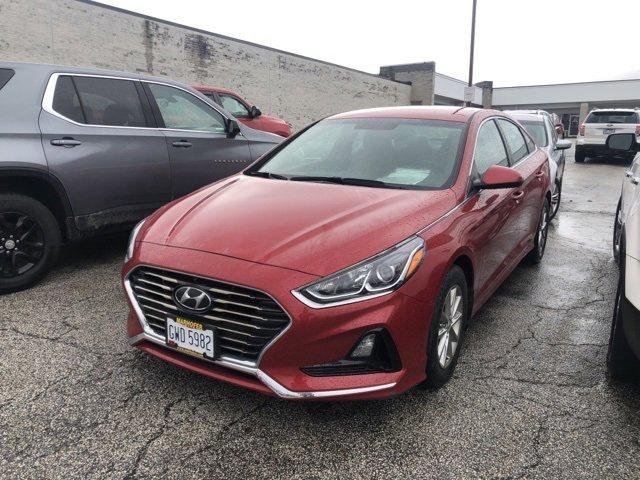 Used 2019 Hyundai Sonata SE with VIN 5NPE24AF3KH812263 for sale in Akron, OH