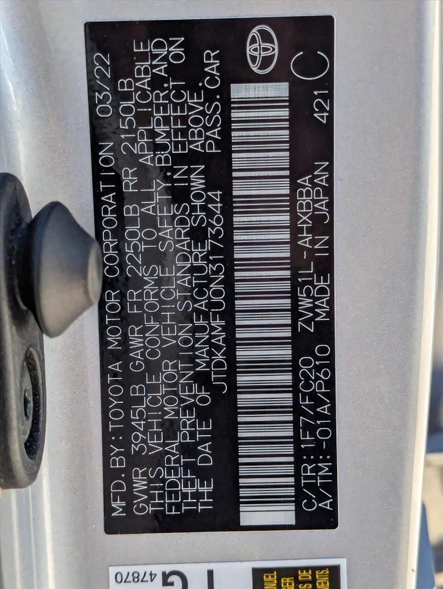 2022 Toyota Prius Vehicle Photo in Pembroke Pines , FL 33027