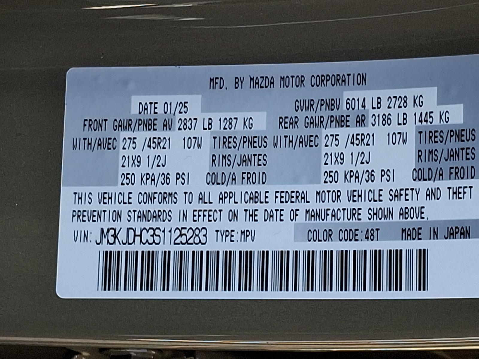2025 Mazda CX-70 Vehicle Photo in Trevose, PA 19053