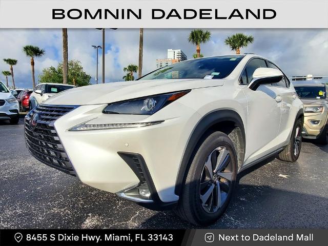 Used 2021 Lexus NX 300 with VIN JTJGARBZ7M5033417 for sale in Miami, FL