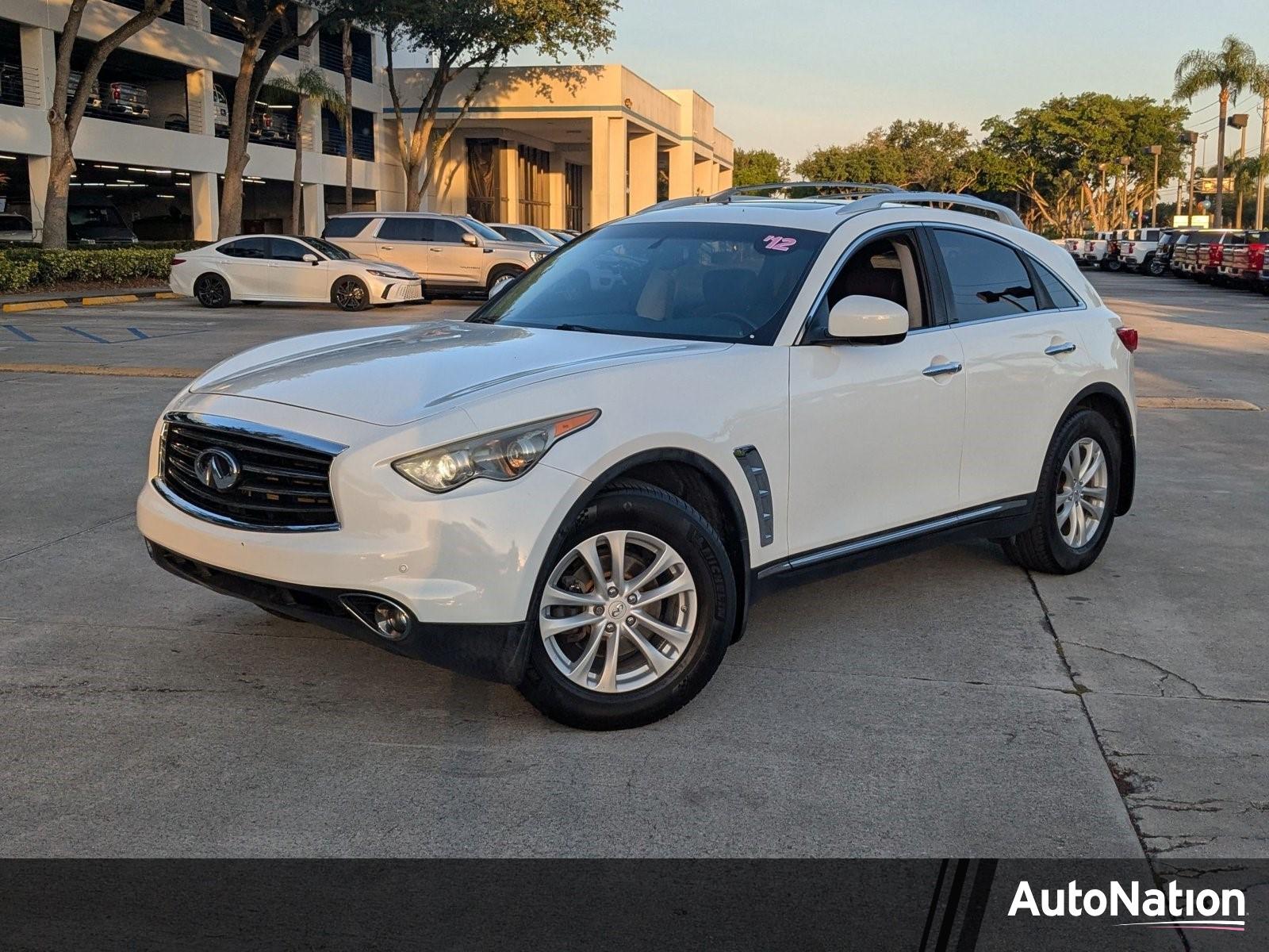 2012 INFINITI FX35 Vehicle Photo in PEMBROKE PINES, FL 33024-6534