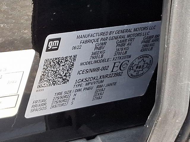 2022 GMC Yukon Vehicle Photo in DANBURY, CT 06810-5034