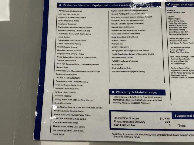 2024 Maserati GranTurismo Vehicle Photo in Appleton, WI 54913