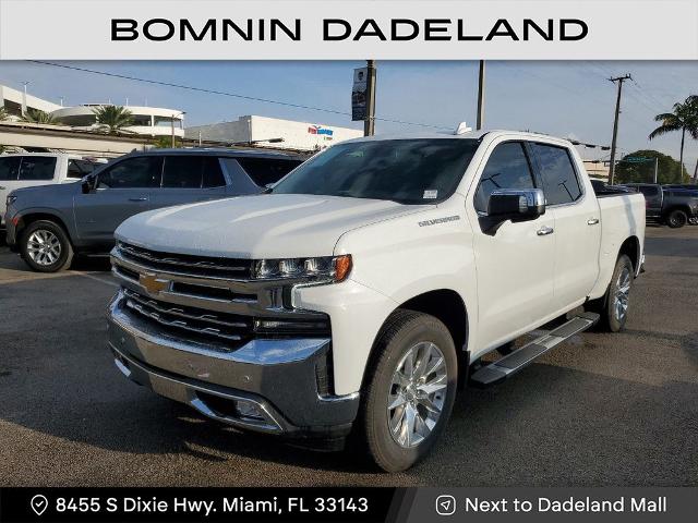 Used 2022 Chevrolet Silverado 1500 Limited LTZ with VIN 3GCPWEED8NG159633 for sale in Miami, FL