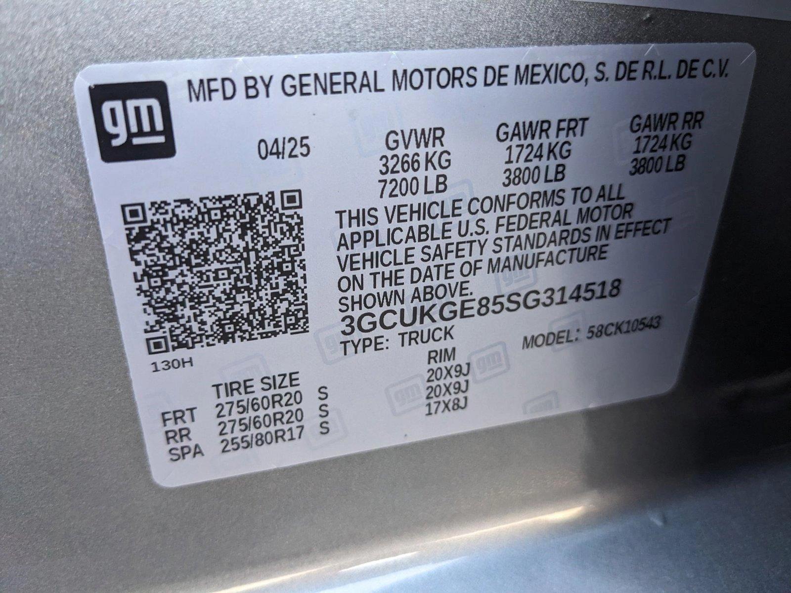 2025 Chevrolet Silverado 1500 Vehicle Photo in HOUSTON, TX 77034-5009