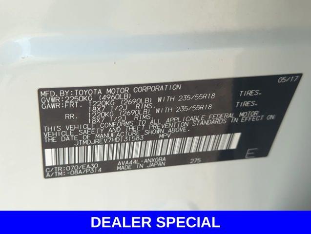 2017 Toyota RAV4 Hybrid Vehicle Photo in Merrillville, IN 46410