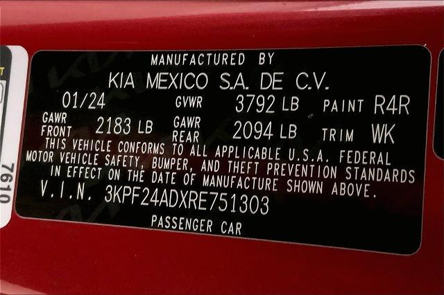 2024 Kia Forte Vehicle Photo in Lees Summit, MO 64086