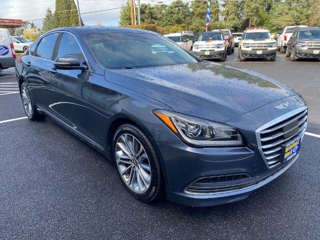 Used 2017 GENESIS G80 Base with VIN KMHGN4JE5HU190203 for sale in Newberg, OR