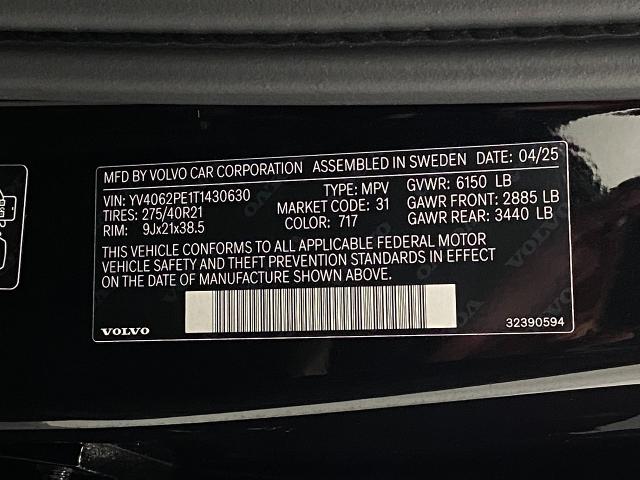 2026 Volvo XC90 Vehicle Photo in Appleton, WI 54913