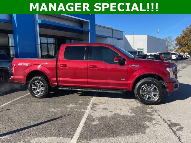 Used 2015 Ford F-150 Lariat with VIN 1FTEW1EG1FKD67325 for sale in Kansas City