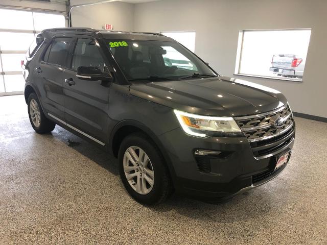 Used 2018 Ford Explorer XLT with VIN 1FM5K8D80JGB50256 for sale in Marengo, IA