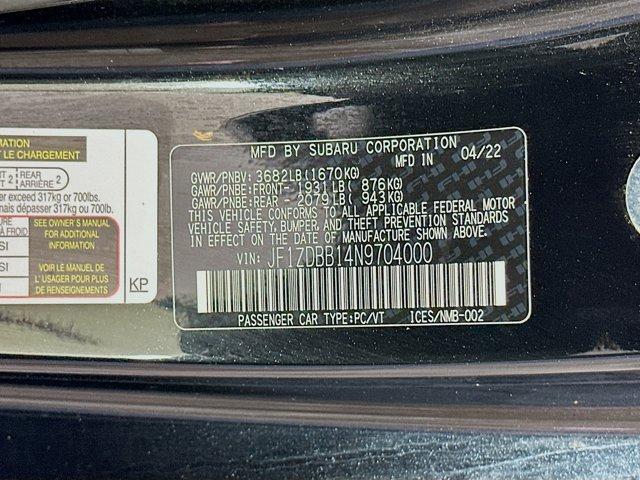 2022 Subaru BRZ Vehicle Photo in Doylestown, PA 18902