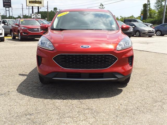 Used 2021 Ford Escape SE with VIN 1FMCU9G68MUA05912 for sale in Monroe, MI