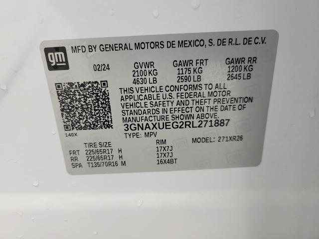 2024 Chevrolet Equinox Vehicle Photo in NEENAH, WI 54956-2243