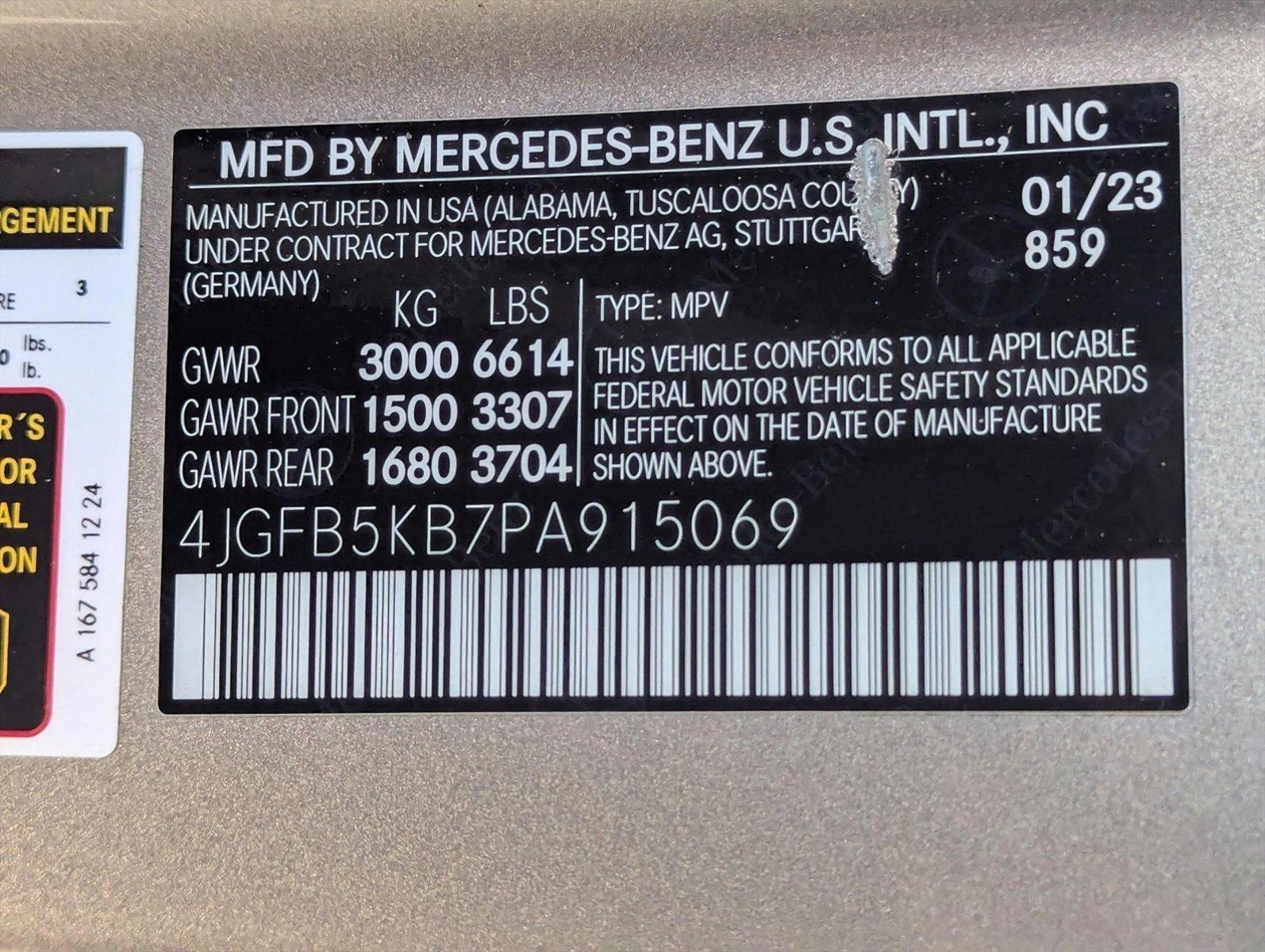 2023 Mercedes-Benz GLE Vehicle Photo in Pembroke Pines , FL 33027