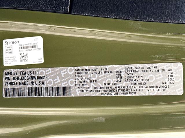 2022 Jeep Wrangler Vehicle Photo in EVERETT, WA 98203-5662