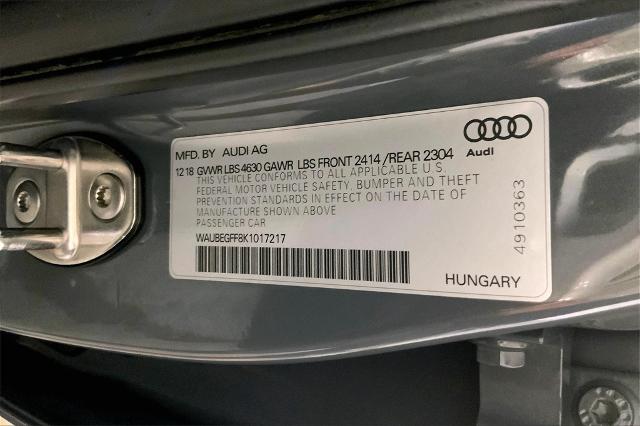 2019 Audi A3 Sedan Vehicle Photo in Lees Summit, MO 64086