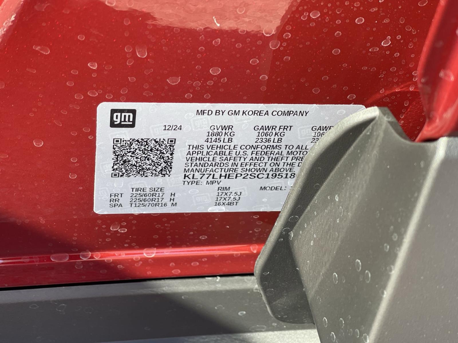 2025 Chevrolet Trax Vehicle Photo in BENTONVILLE, AR 72712-4322