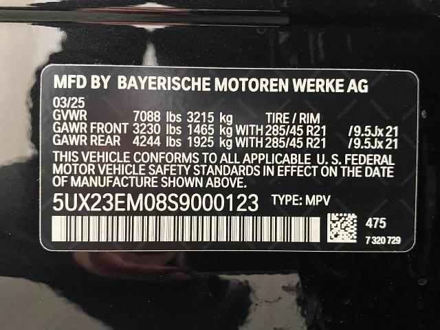 2025 BMW X7 xDrive40i Vehicle Photo in Appleton, WI 54913