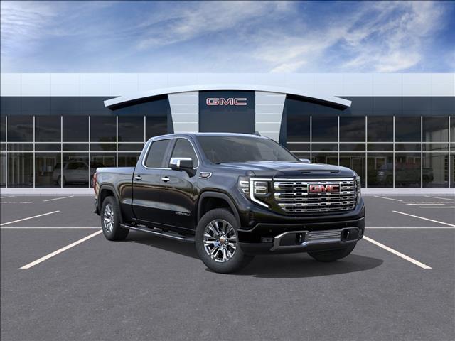 Onyx Black 2026 GMC Sierra 1500 Denali Crew Cab 4WD Pickup Truck Four-Wheel Drive Automatic