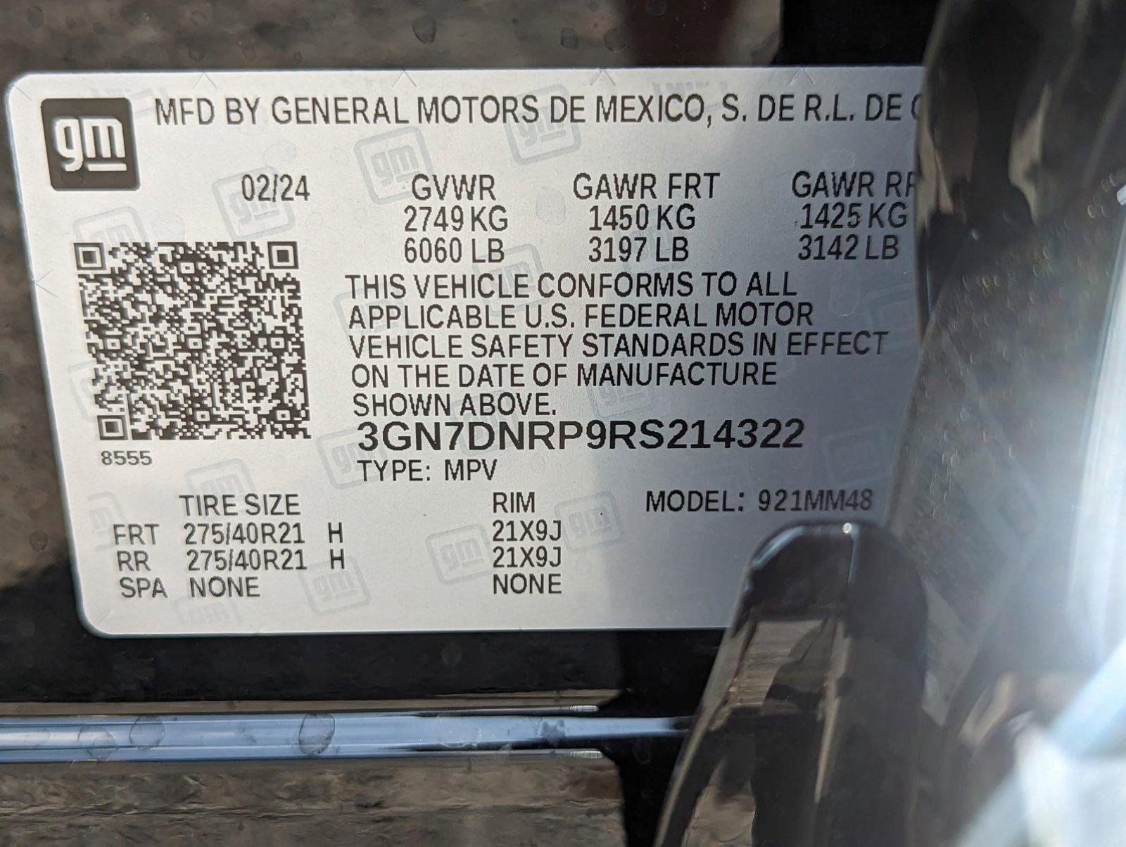 2024 Chevrolet Equinox EV Vehicle Photo in SPOKANE, WA 99212-2978