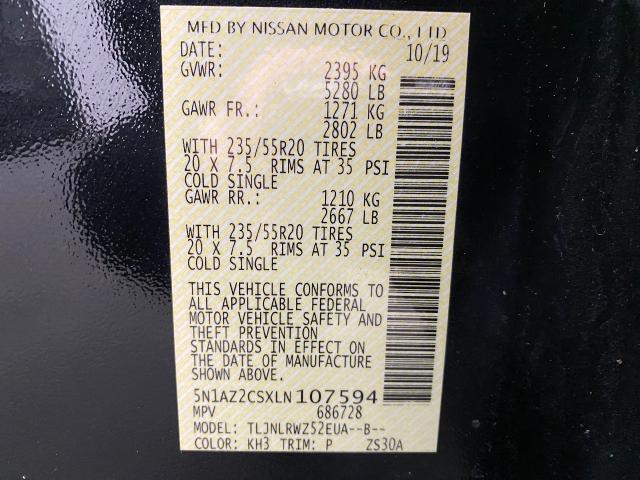 2020 Nissan Murano Vehicle Photo in Appleton, WI 54913