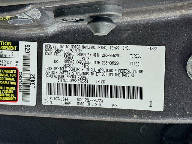 2025 Toyota Tundra 4WD Vehicle Photo in Flemington, NJ 08822
