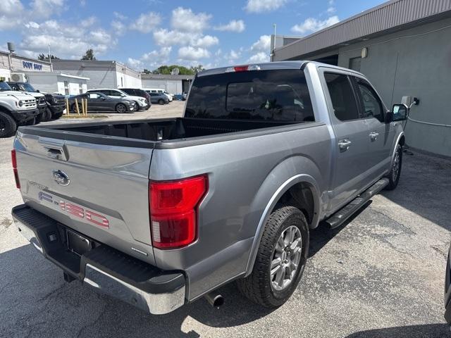 Certified 2020 Ford F-150 Lariat with VIN 1FTEW1CP2LFC29106 for sale in Miami, FL