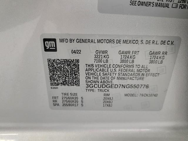 2022 Chevrolet Silverado 1500 Vehicle Photo in NEENAH, WI 54956-2243